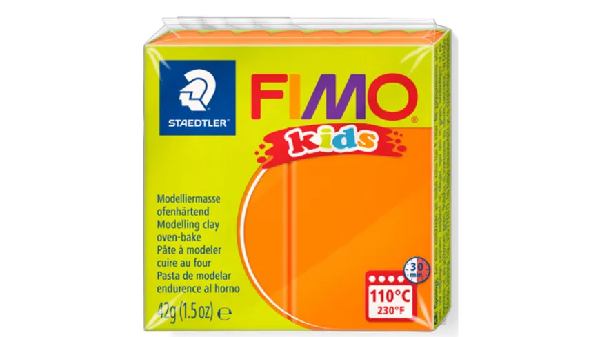 STAEDTLER Modelliermasse FIMO® Kids orange 42 g