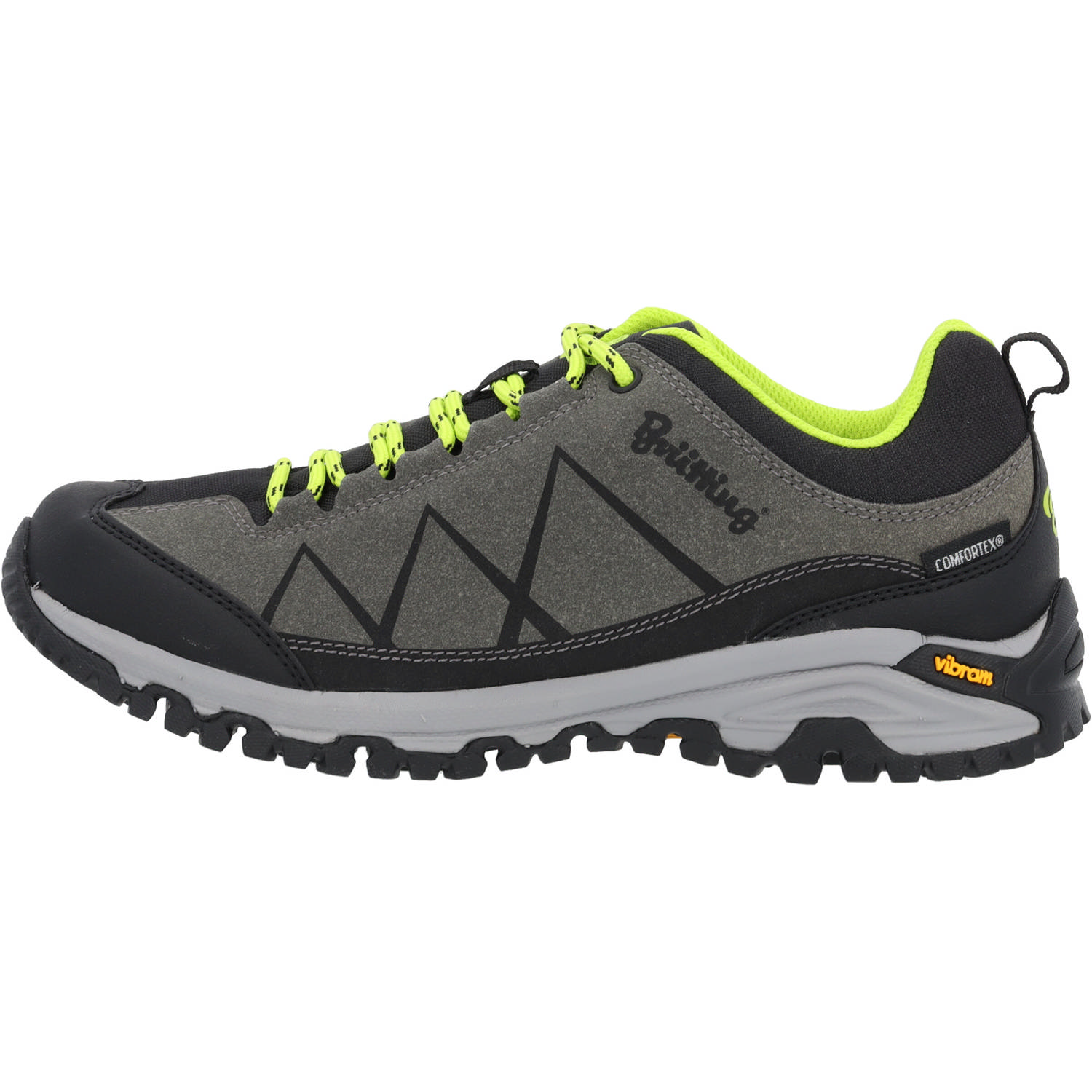 EB-Sport 211179, Sneakers, Schwarz (Anthrazit/Schwarz/Lemon)