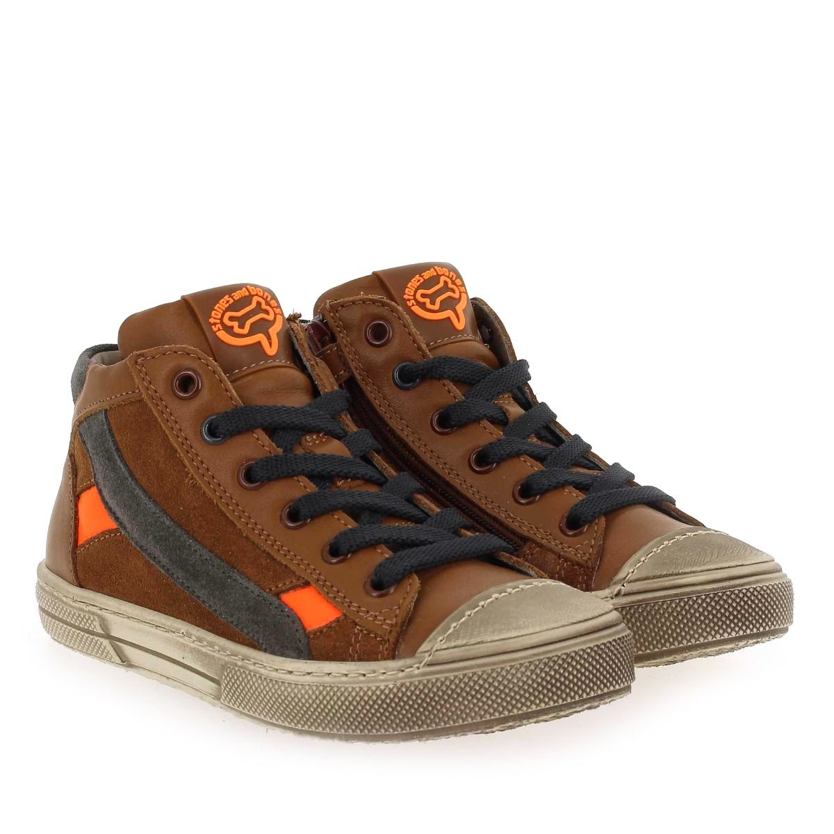 Stones and Bones  RASPO H23 - Cognac Orange