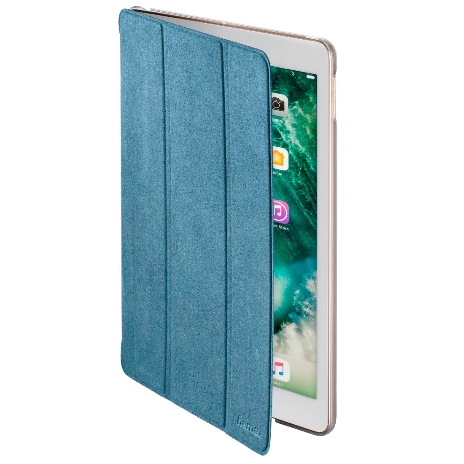 Hama Tablet-Hülle Tablet-Case Suede Style für Apple iPad Pro / Air 10.5, für Apple iPad Pro 2 2017 Air 3 2019 10,5 Displayschutz Standfunktion