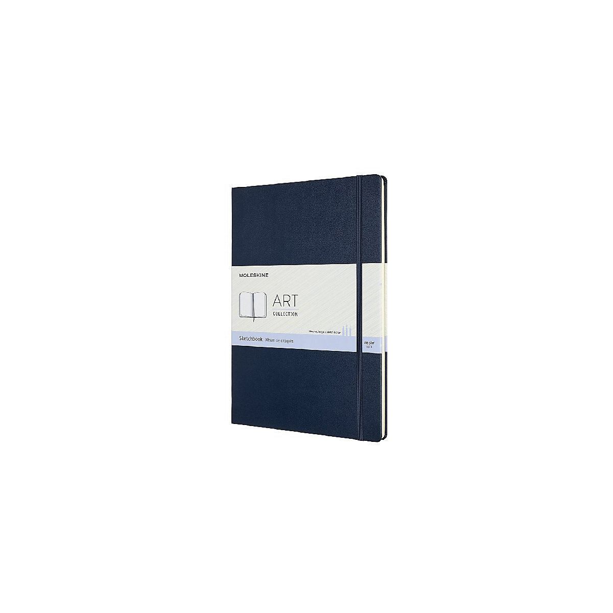 Moleskine Kreativ Notizbücher, Skizzenbuch, A4, 165G-Papier, Hard Cover, Saphir