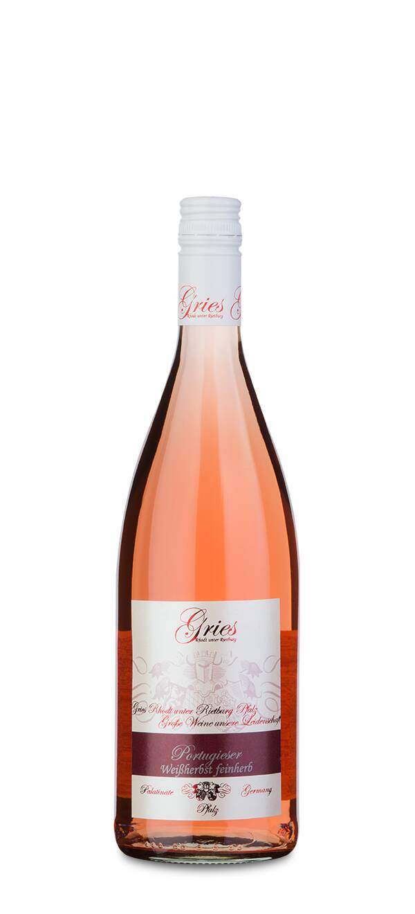 Weingut Gries Portugieser Rosé feinherb Basis 2022