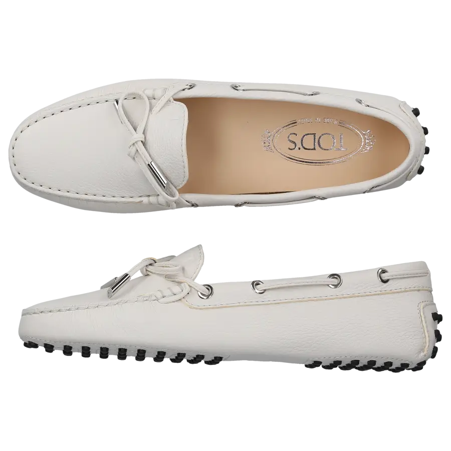 Tod's - Mokassins GOMMINO Kalbsleder - weiß