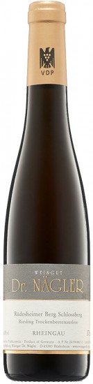 2011 Rüdesheimer Berg Schlossberg Riesling Trockenbeerenauslese edelsüß 0,375 L - Weingut Dr. Nägler
