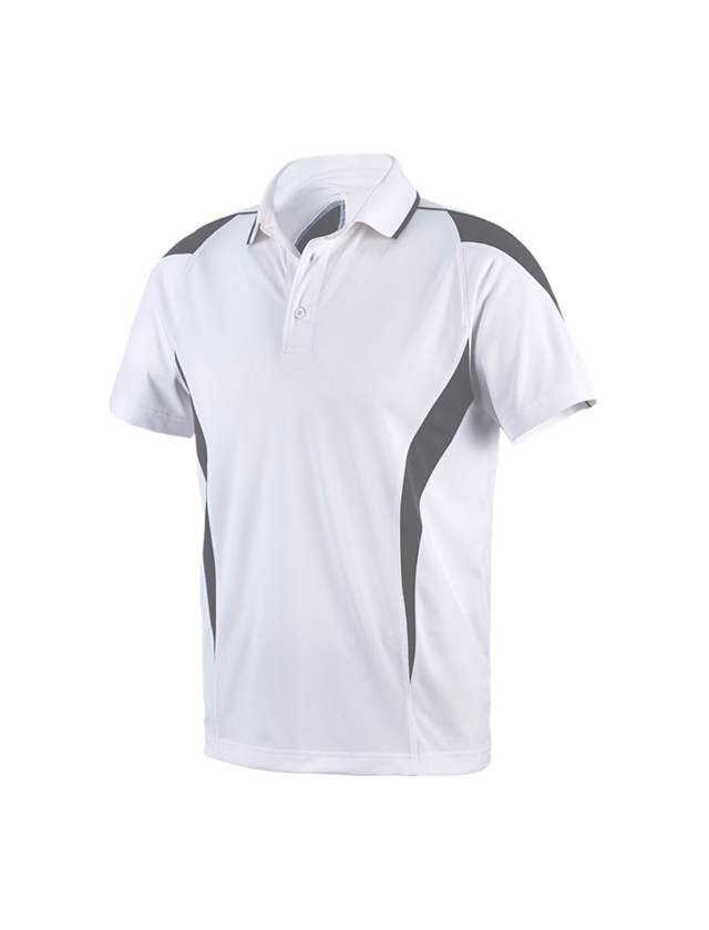 e.s. Funktions Polo-Shirt poly Silverfresh