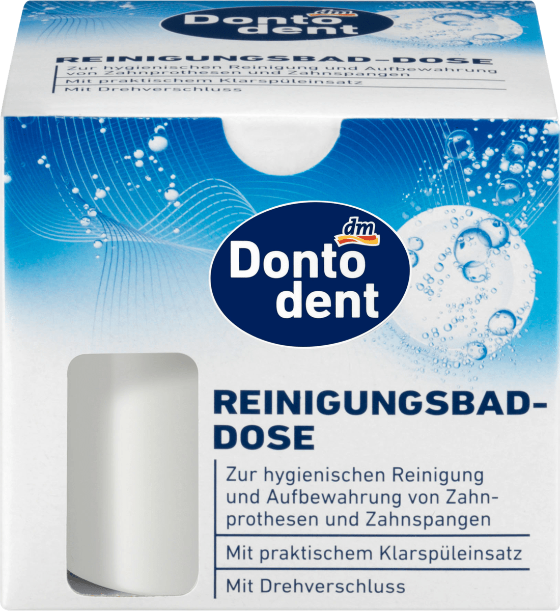 Reinigungsbad-Dose, 1 St