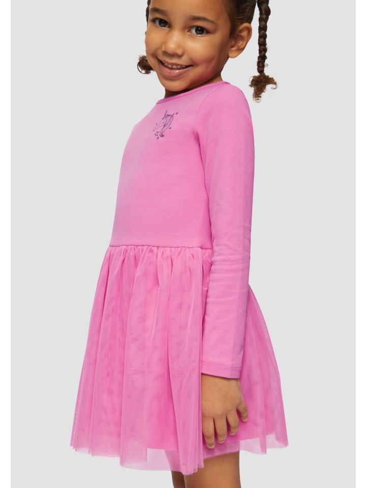 s.Oliver Kleid kurz in Pink günstig kaufen