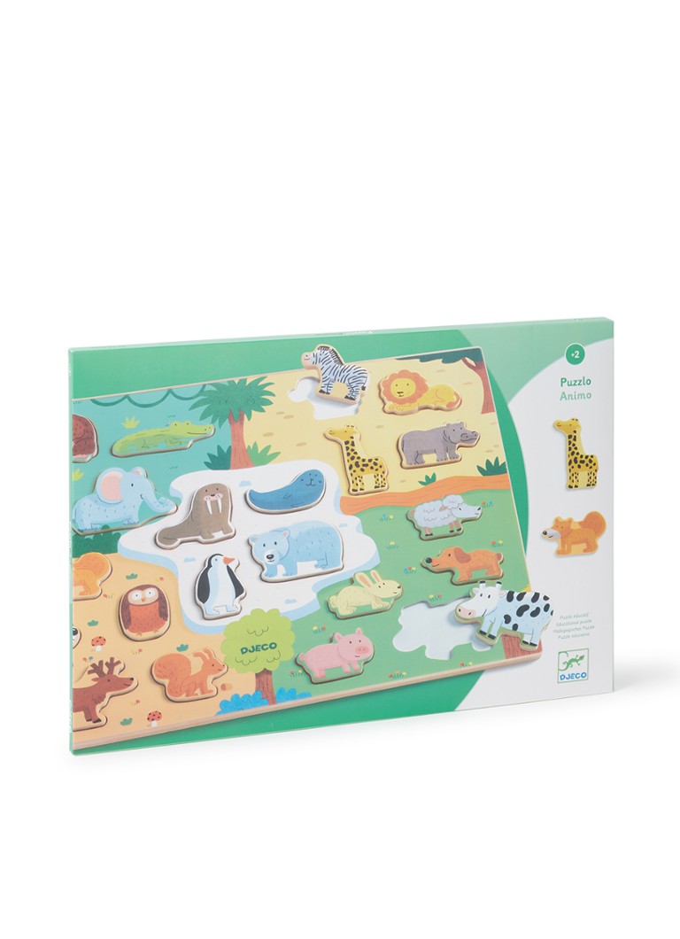 Djeco Animo shape puzzle 22 pieces