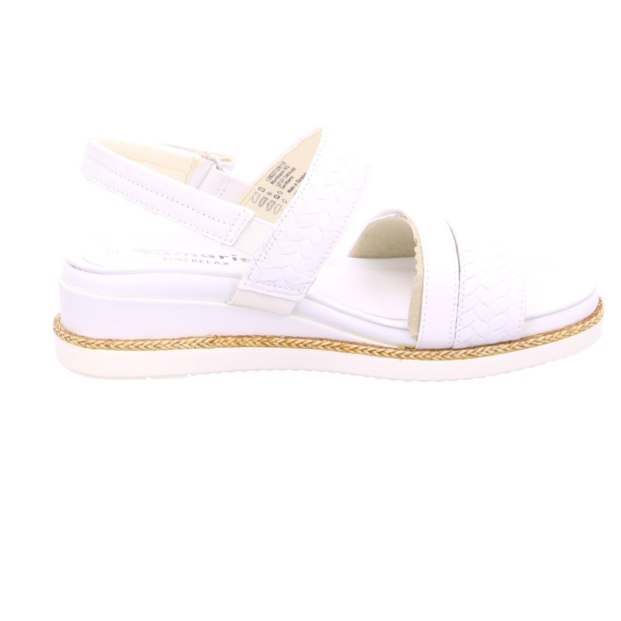 TAMARIS Klassische Sandalen weiss