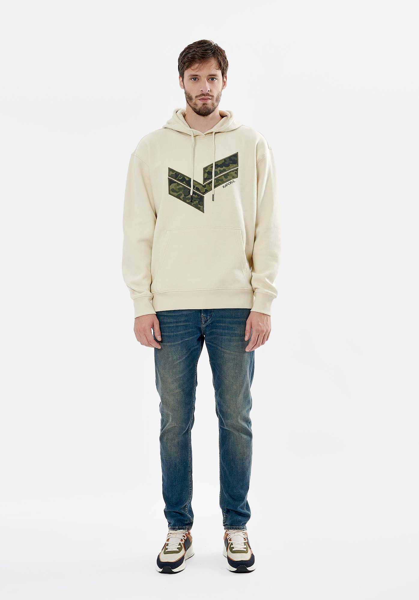 RAYAN  Sweat écru homme