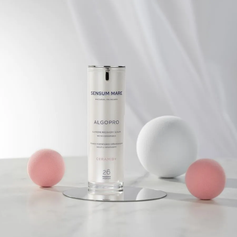 SENSUM MARE Algopro Labai regeneruojantis ir atkuriamasis serumas su 5% keramidų kompleksu 30ml