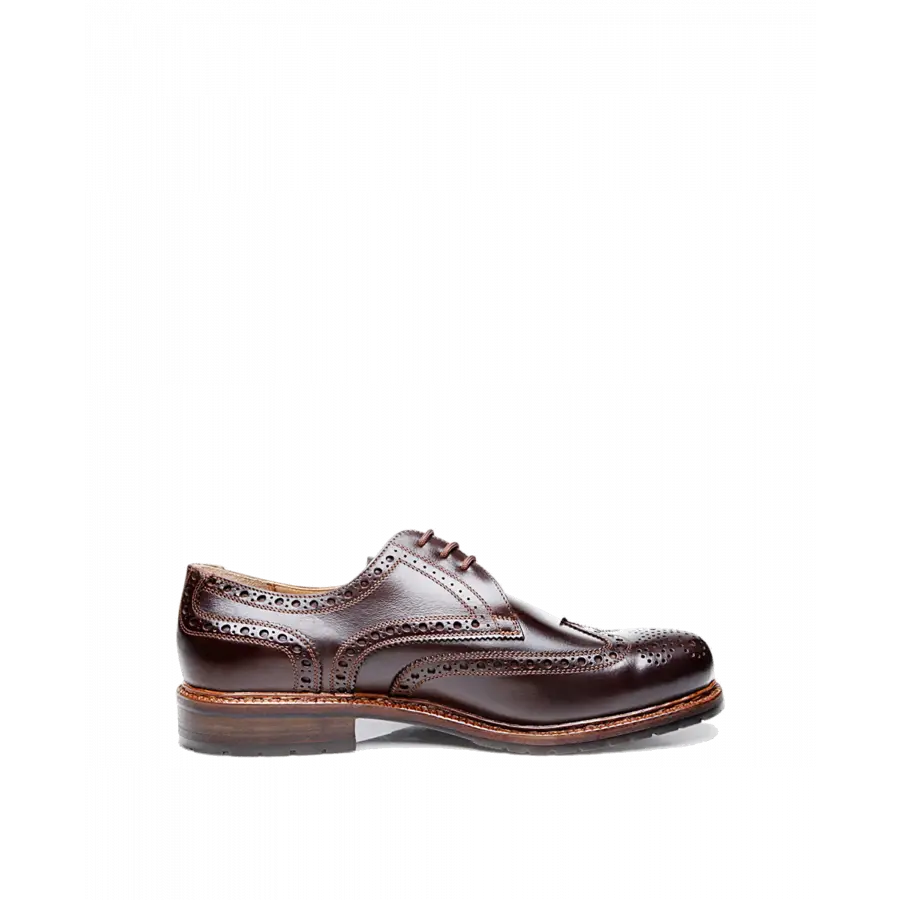 Heinrich Dinkelacker - Businessschuhe Derby JANOSCH K FULL BROGUE H Kalbsleder - braun