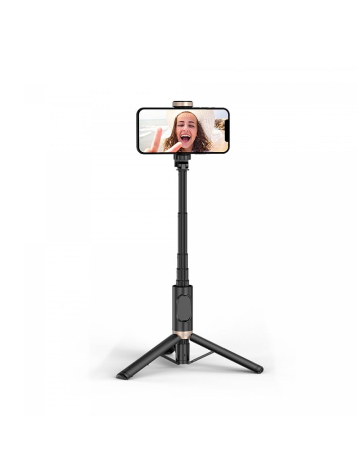 XO XO Selfie-Stick Stativ mit Bluetooth Verbindung in in Schwarz günstig kaufen onesize