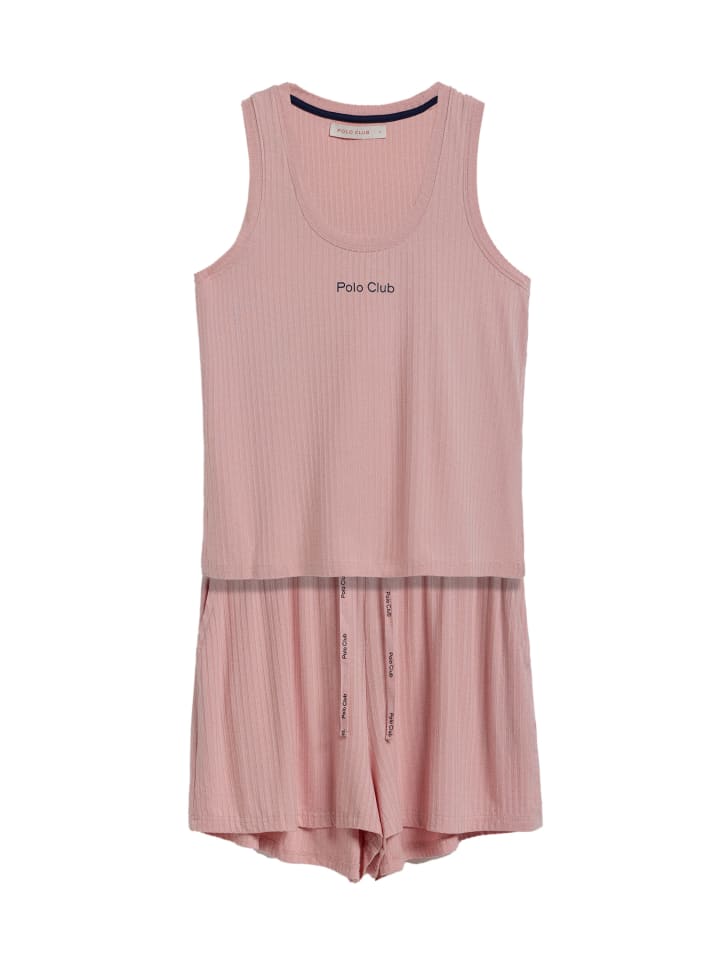 Polo Club Pyjama in Rosa günstig kaufen
