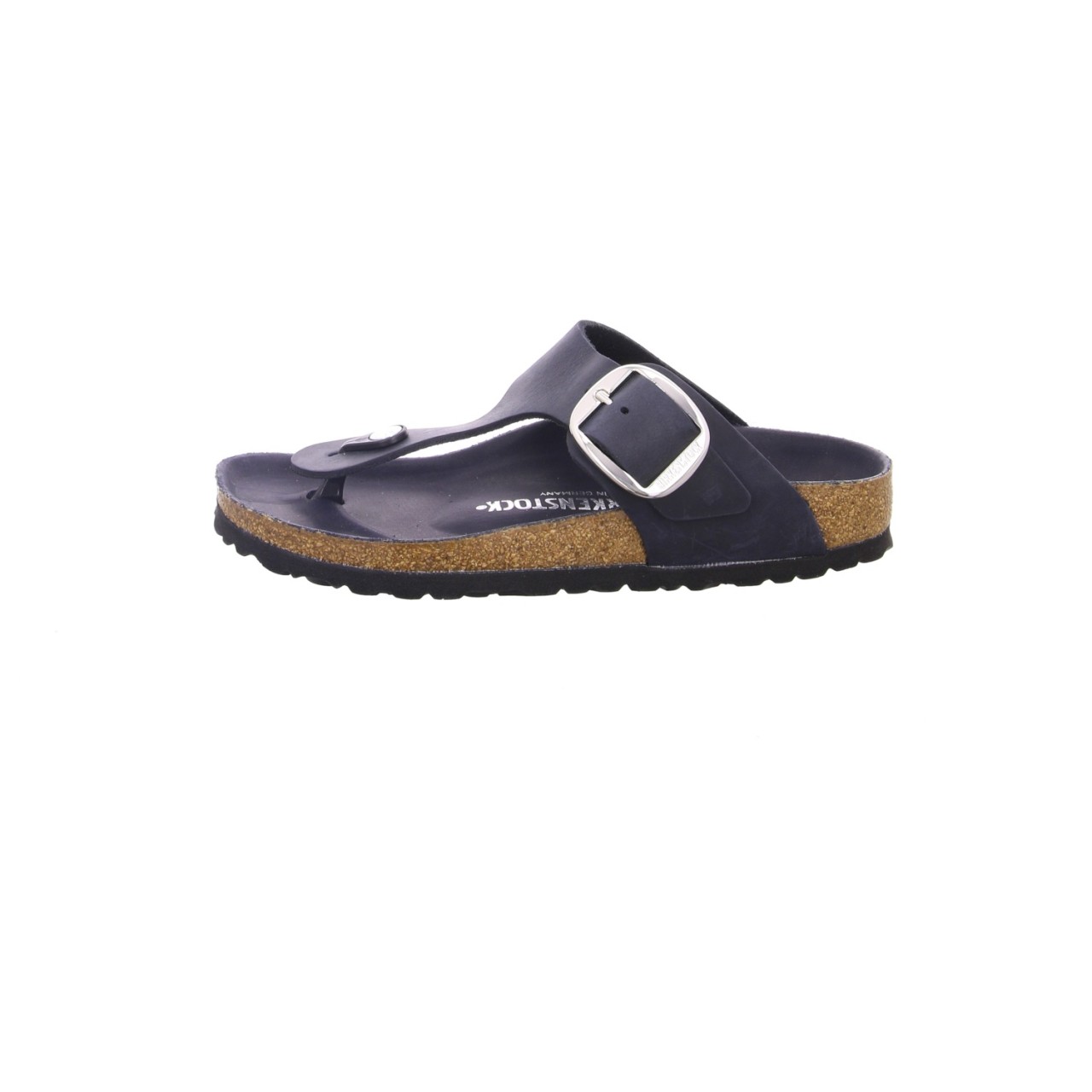 BIRKENSTOCK Komfort Sandalen schwarz Gizeh Big Buckle