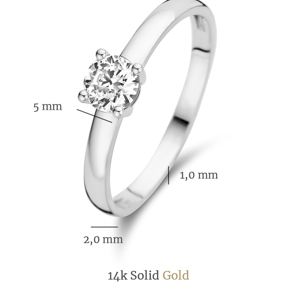 Isabel Bernard Saint Germain Bague - Or 585 / Or 14 carats Bague