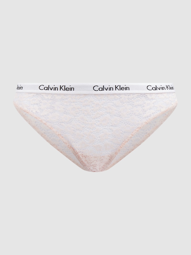String aus Mikrofaser in rosé