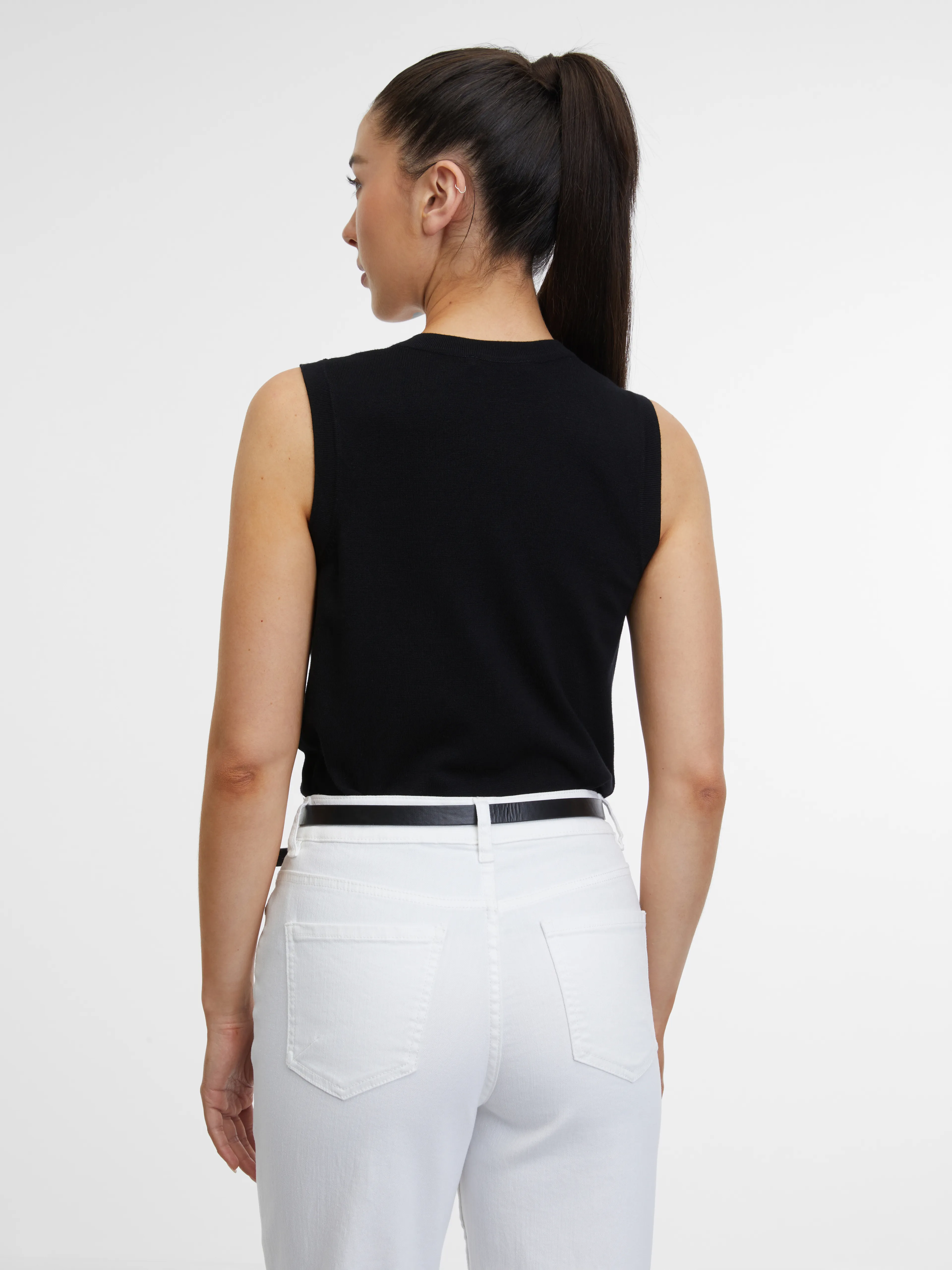 Schwarzes Damen-Top ORSAY