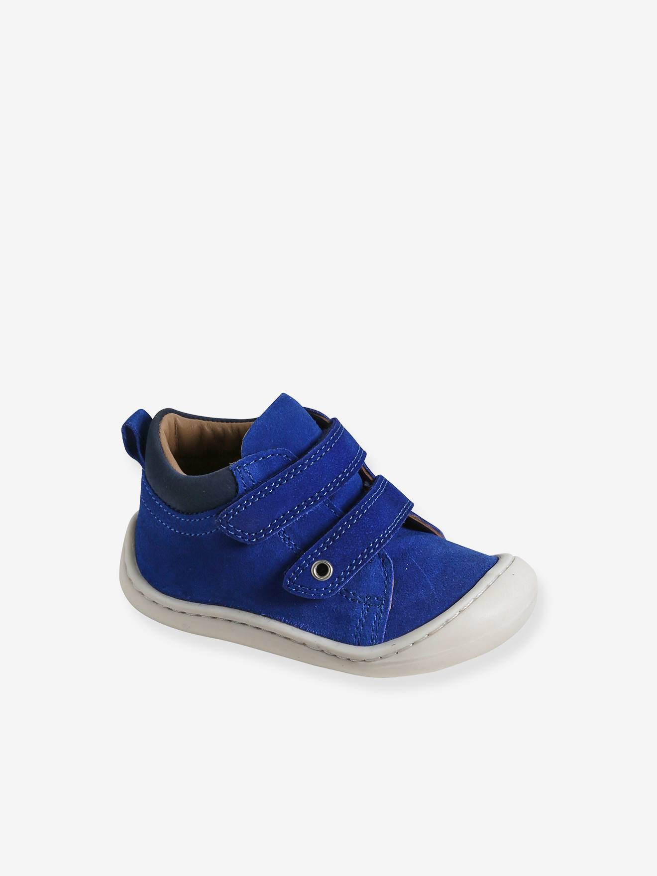 Vertbaudet Baby Lauflern-Boots mit Klett - blau