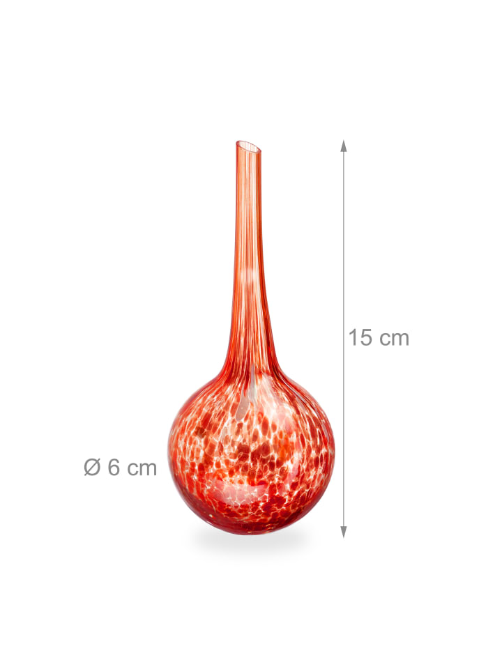 relaxdays 4 x Bewässerungskugel in Rot - (H)15 x Ø 6 cm günstig kaufen onesize