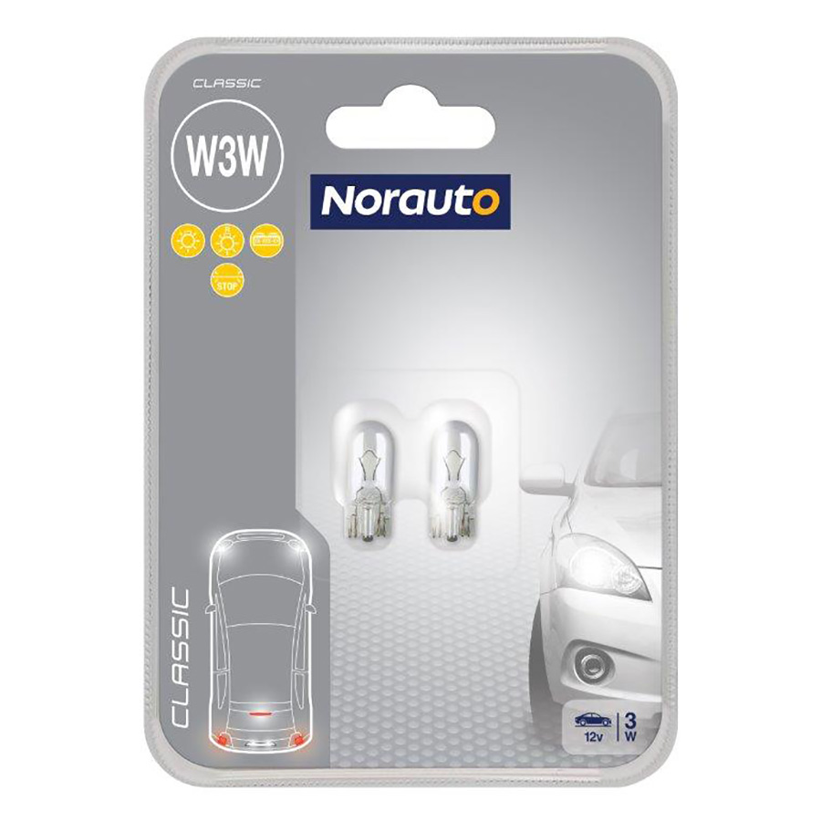 Norauto W3W Glühlampe, 2 Stück - ATU