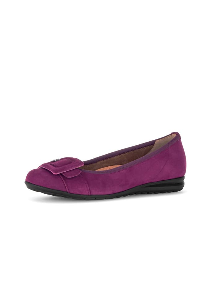 Gabor Comfort Sportliche Ballerinas in lila günstig kaufen