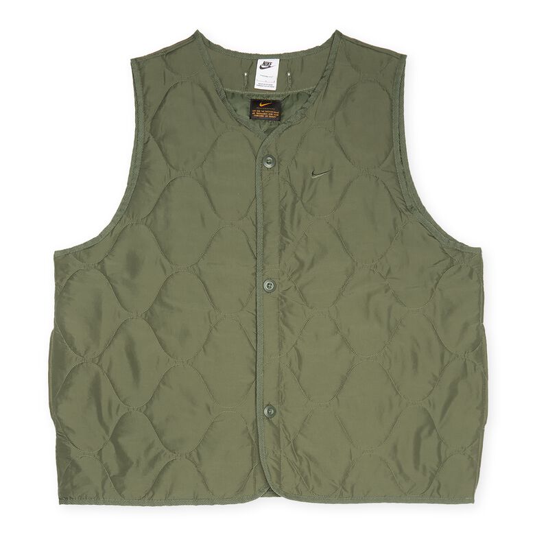 NIKE Life Woven Insulated Military Vest cargo khaki/white