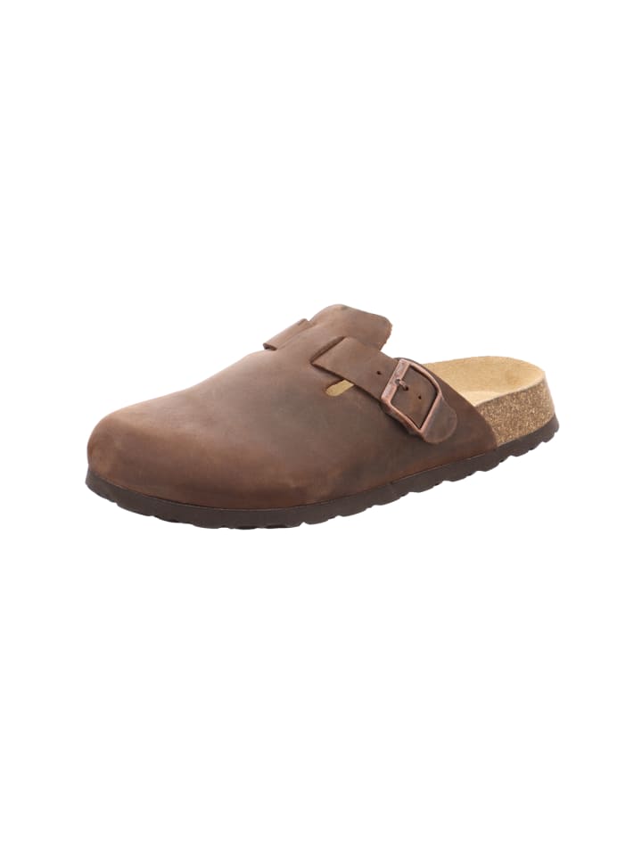 natural sense Pantolette Clogs Tieffußbett Habana in braun günstig kaufen