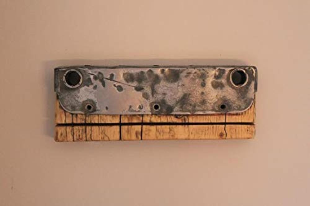 LPManufaktur Schlüsselbrett Schlüsselbrett Schlüsselboard Holz Leiste Halter Industrial Style, modernes handgefertigtes Design aus Deutschland