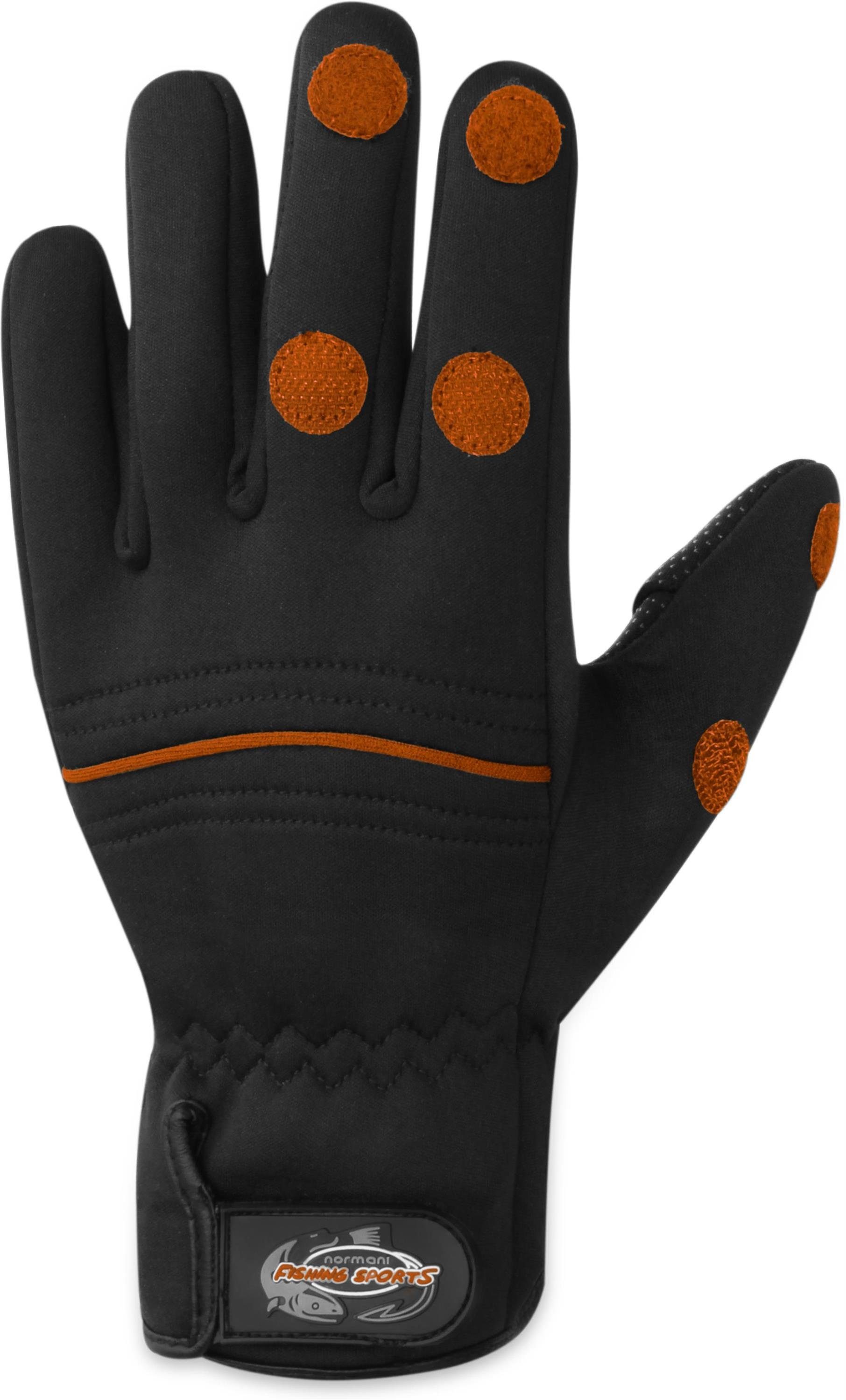 normani Angelhandschuhe Anglerhandschuhe Tarpune Wasserdichte und Winddichte Angel Handschuhe Winterhandschuhe aus Neopren mit klappbaren Fingerkuppen und gummierter Handinnenfläche