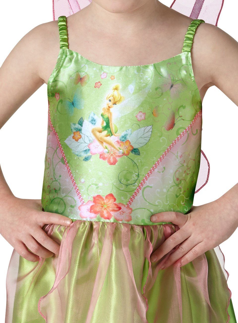 Rubie´s Kostüm 's Tinkerbell Classic Kostüm für Kinder, Kurzes Sommerkleid der -Fee