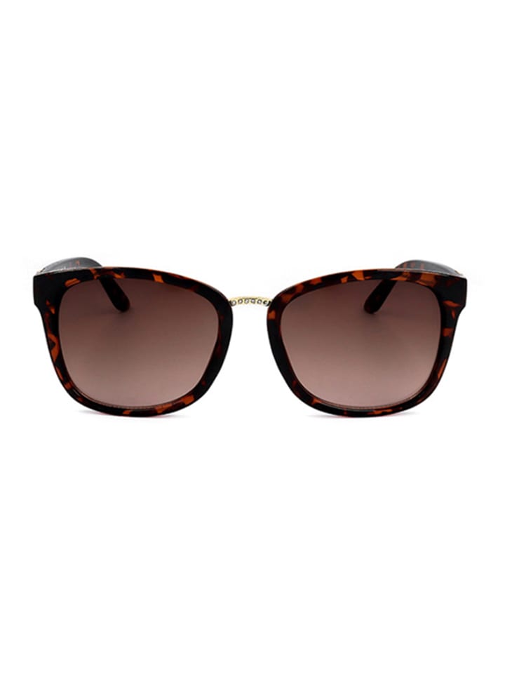 Guess Damen-Sonnenbrille in Braun günstig kaufen 57