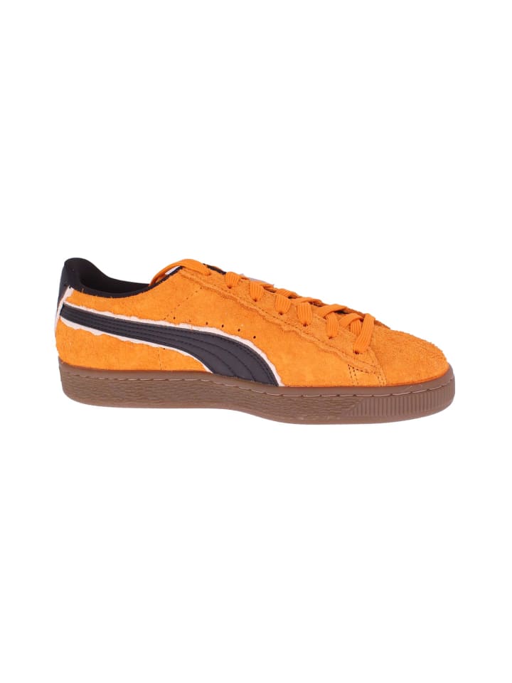 Puma Schuhe Suede The Smurfs Die Schlümpfe in Orange günstig kaufen