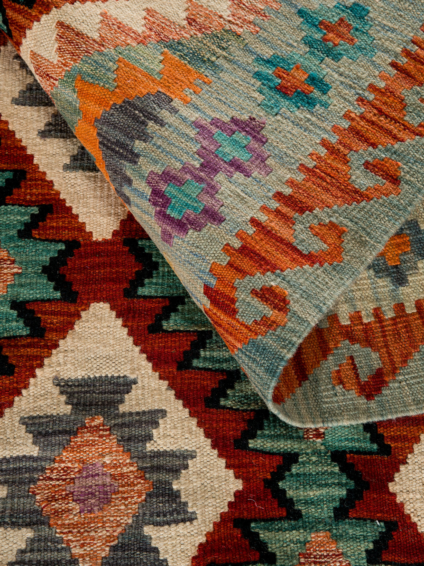 Afghan Kelim ca. 169 x 248 cm, Unikat / Einzelstück