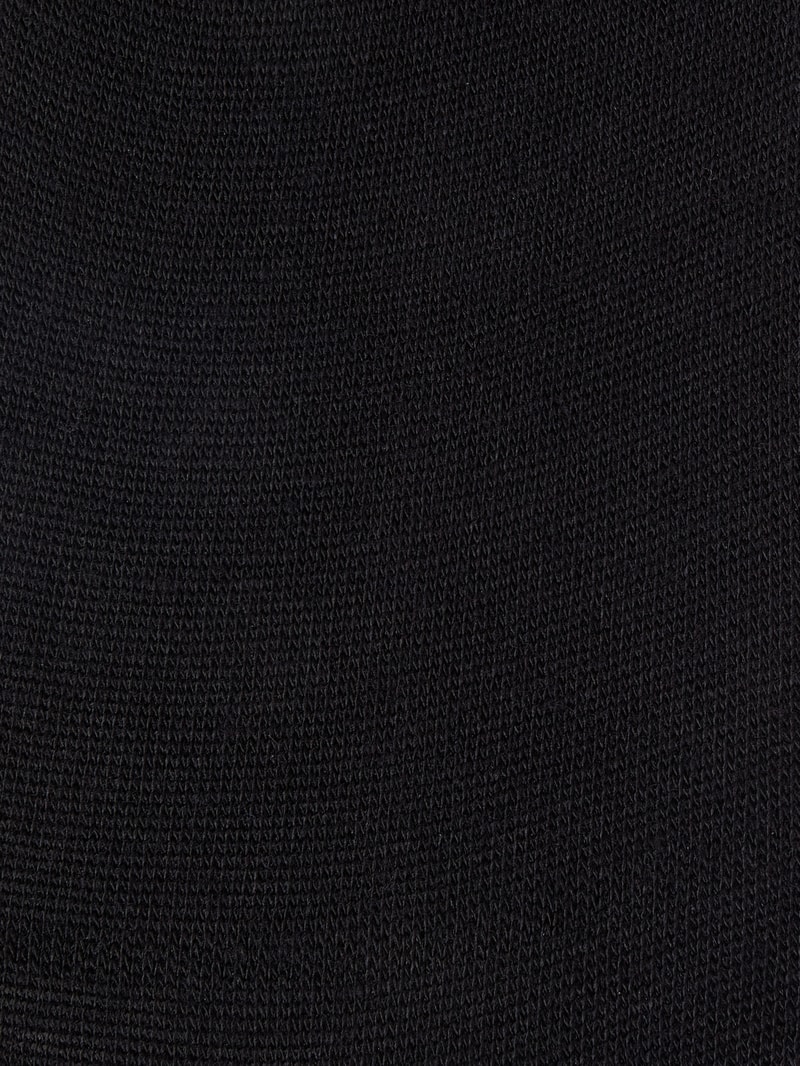 Füßlinge mit Stretch-Anteil im 5er-Pack in schwarz