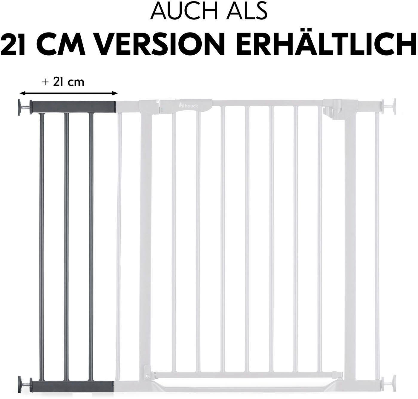 Hauck Verlängerung für Türschutzgitter Extension, 9 cm, Dark Grey