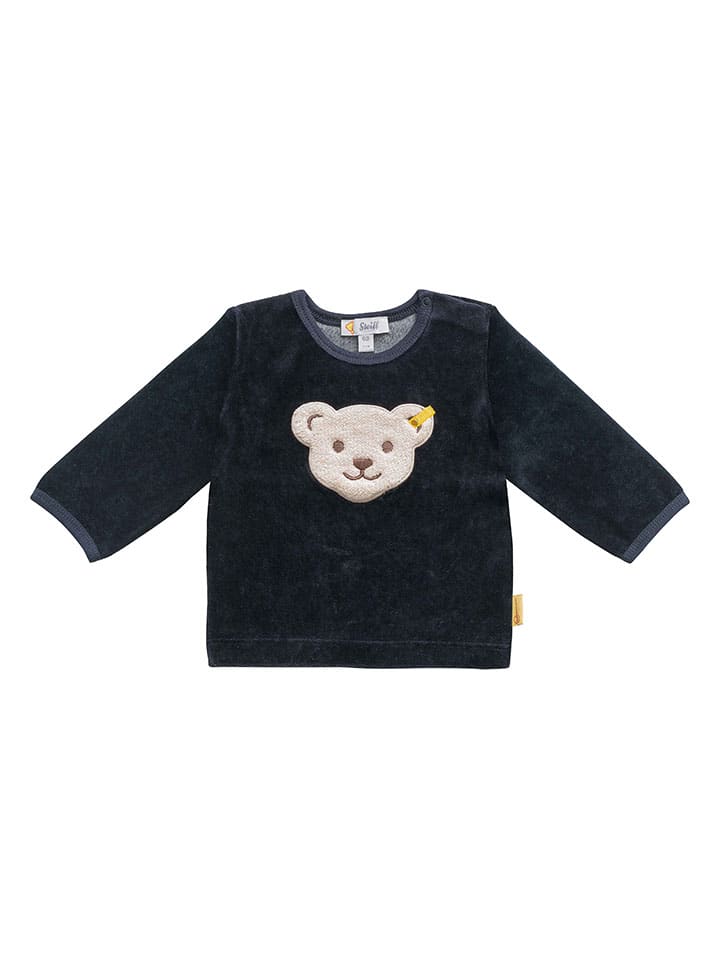 Steiff 3tlg. Outfit in Dunkelblau/ Weiß günstig kaufen