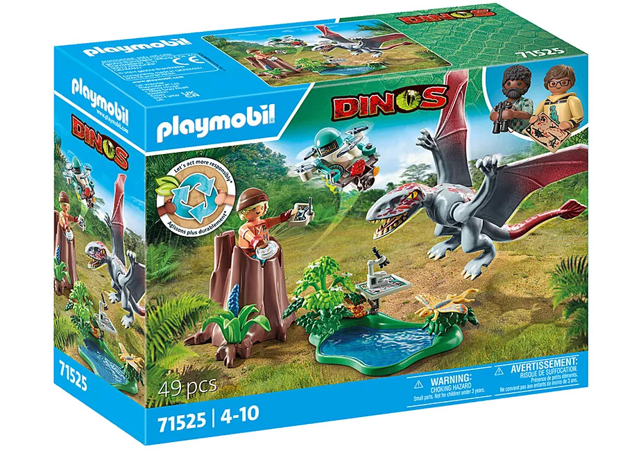 Beobachtungsstation f&uuml;r Dimorphodon