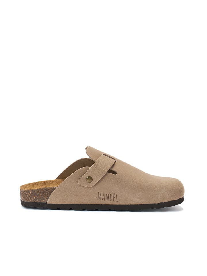 Mandel Leder-Clogs 