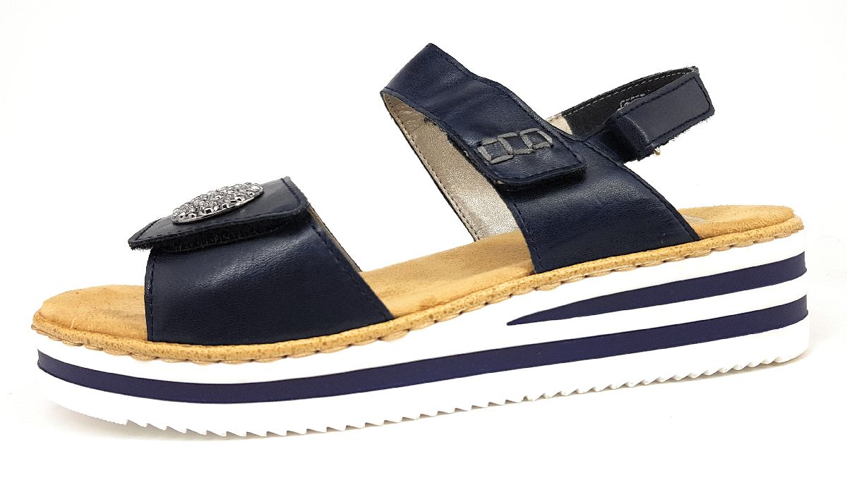Rieker V02C8-14 Blau navy