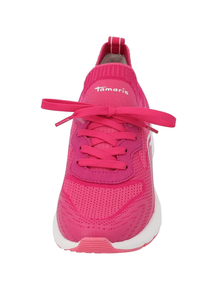 Tamaris Schnürschuhe in Pink günstig kaufen
