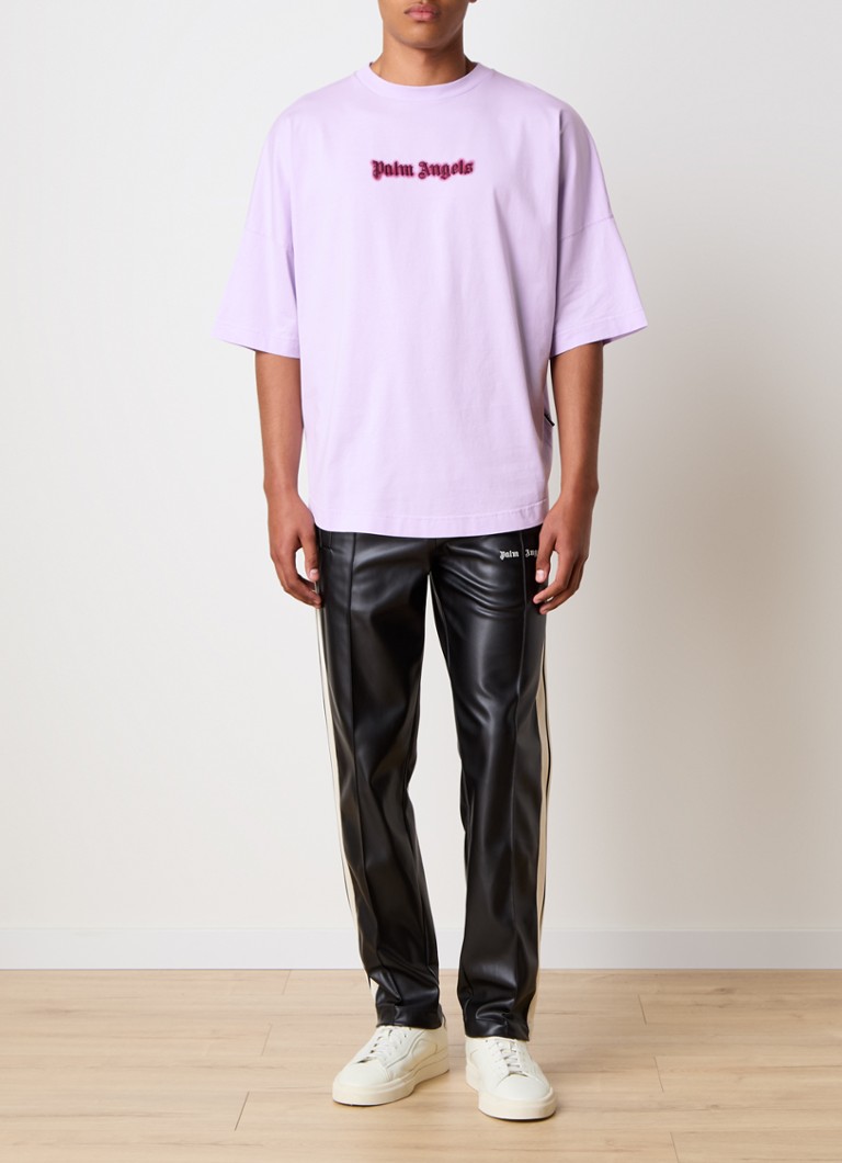 Palm Angels T-shirt with logo embroidery