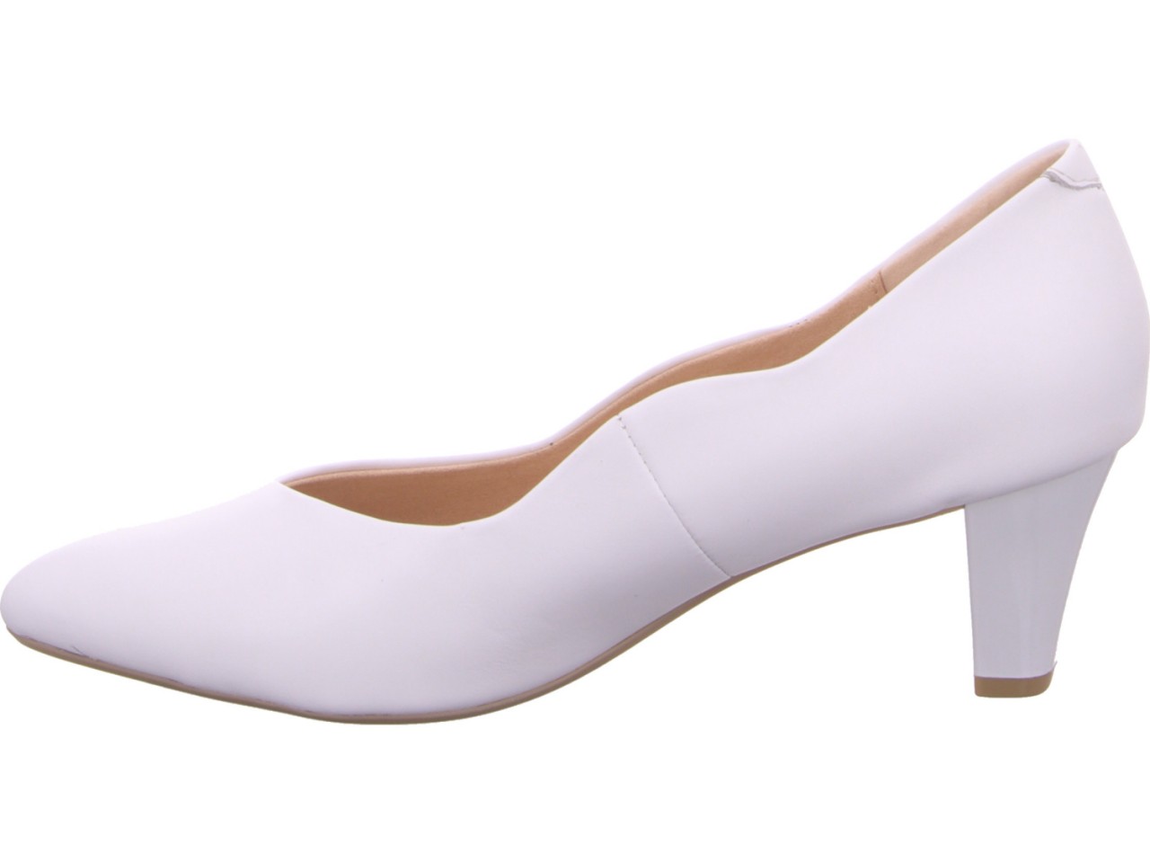 CAPRICE Modische Pumps weiss