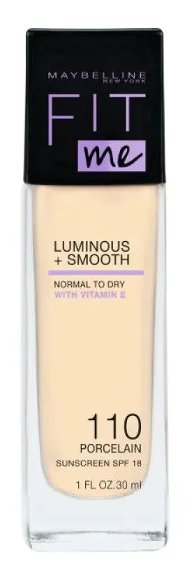 „Maybelline Fit Me Luminous & Smooth“ makiažo pagrindas, 110 Porcelain