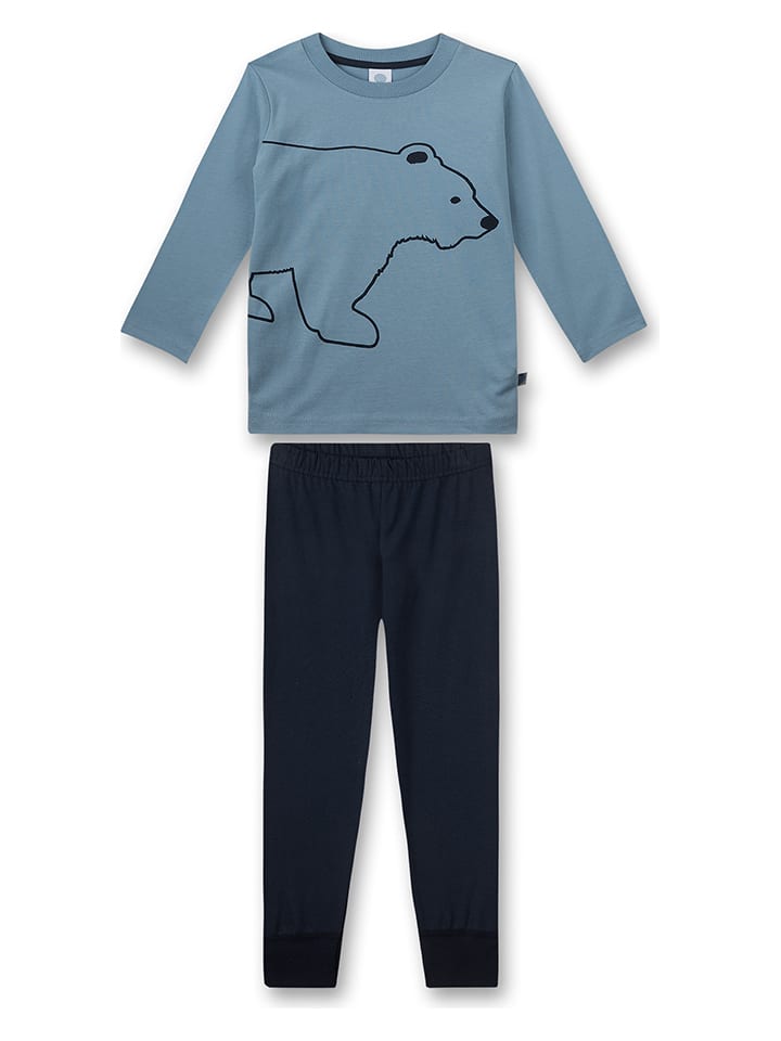 Sanetta Pyjama in Blau/ Dunkelblau günstig kaufen