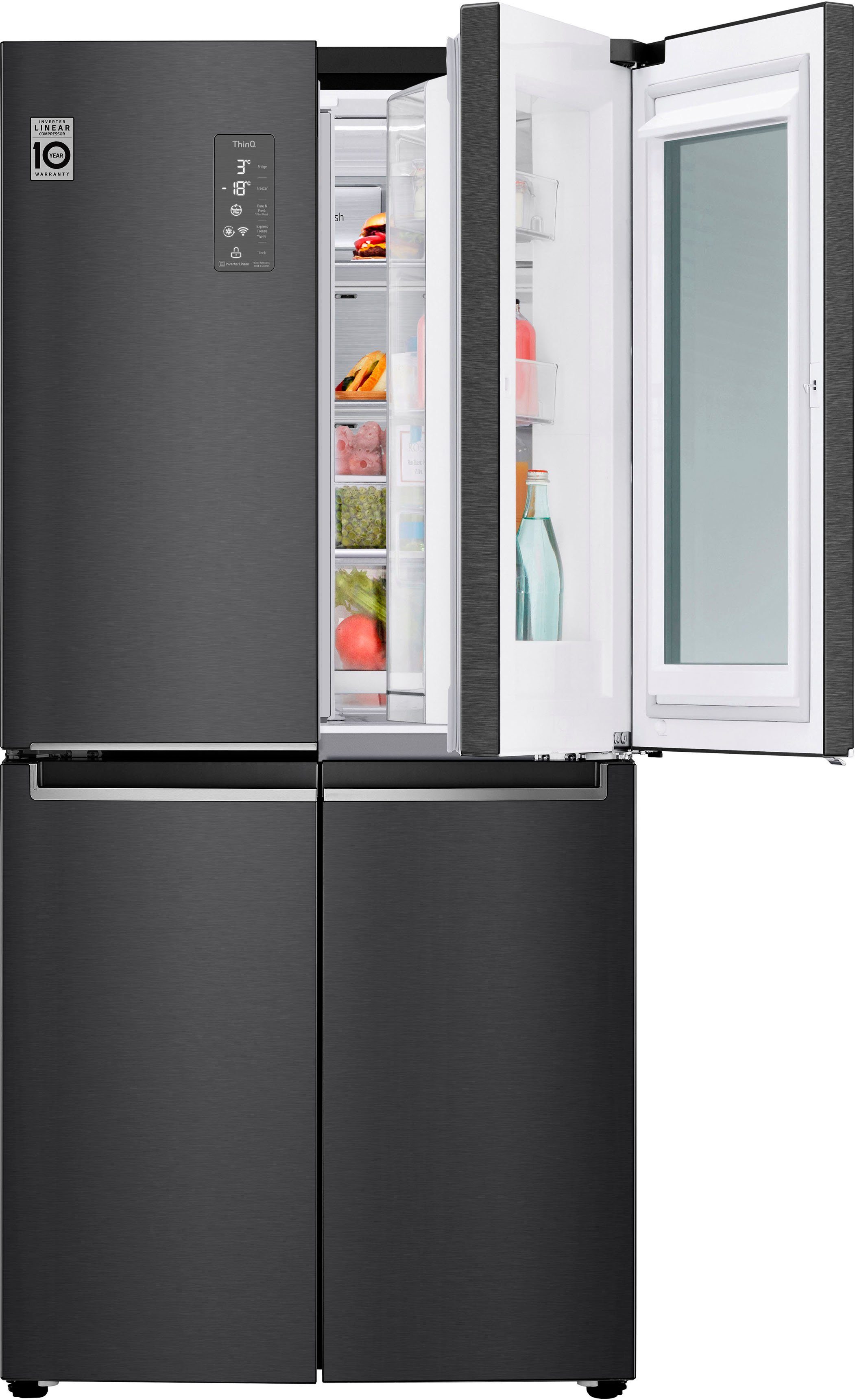 LG Multi Door GMQ844MC5E, 178,7 cm hoch, 83,5 cm breit, InstaView™