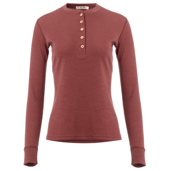 Aclima - Women's Warmwool Granddad Shirt - Merinopullover