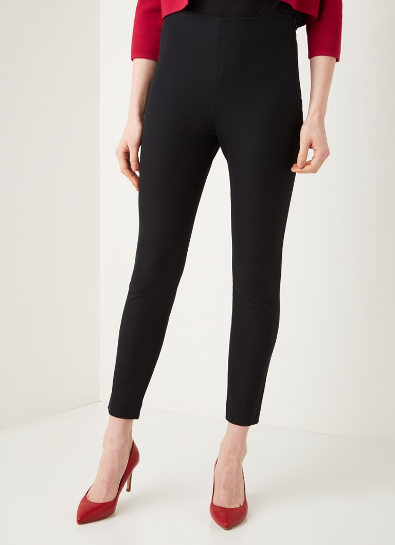 Pantaloni Whistles Stretch cu talie înaltă, slim fit