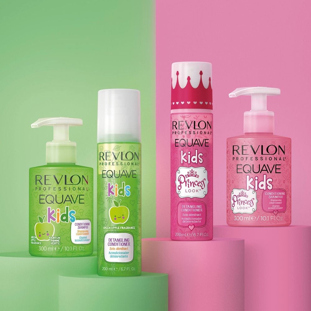 REVLON PROFESSIONAL EQUAVE™ Kids Princess look Shampoing doux démêlant Shampoing doux enfant