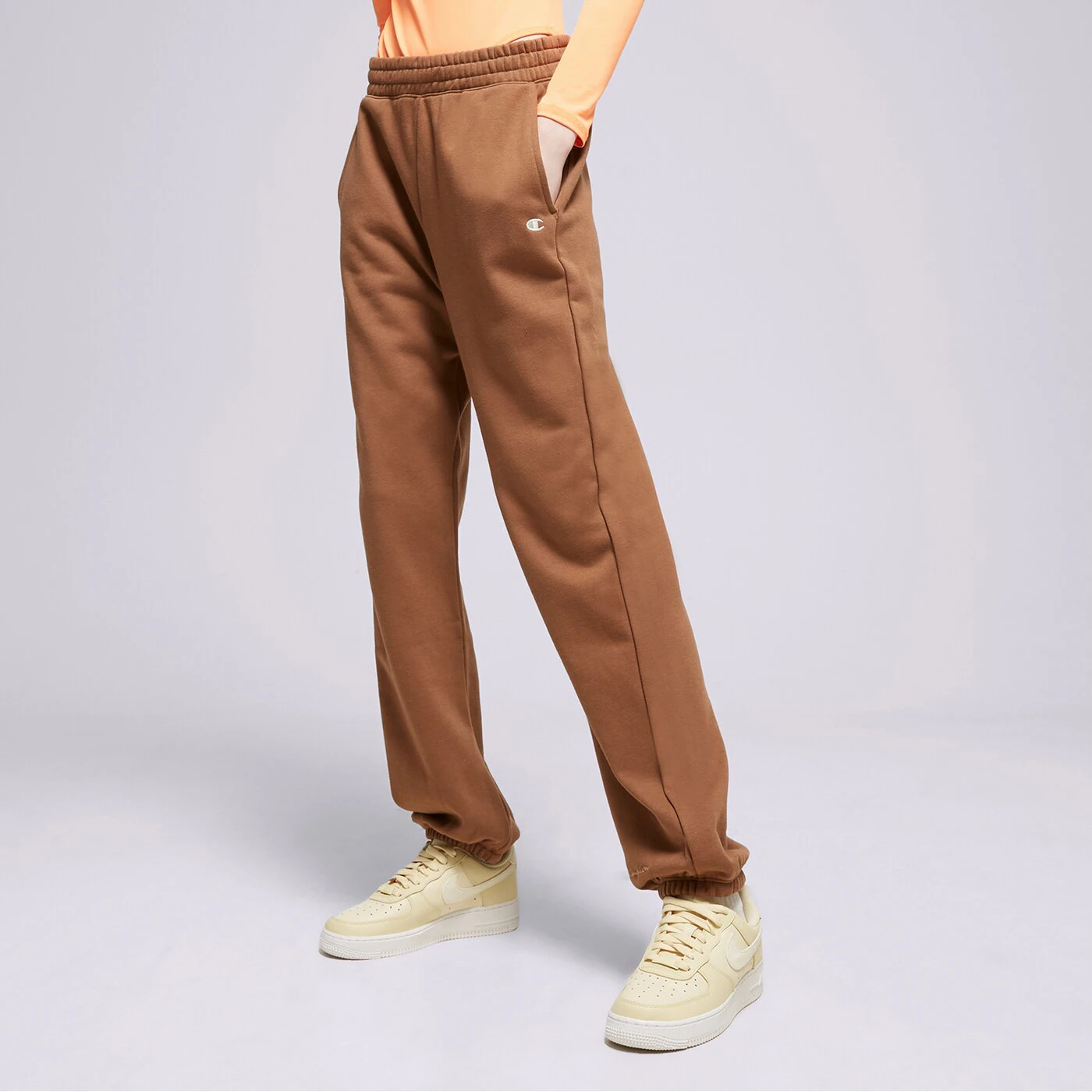 CHAMPION HOSE ELASTIC CUFF PANTS Braun